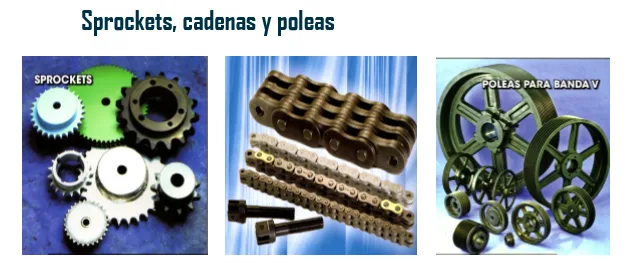 Sprockets industriales - Tech Industrial CA